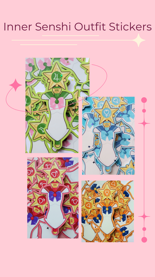 Senshi Outfits 💫  Stickers